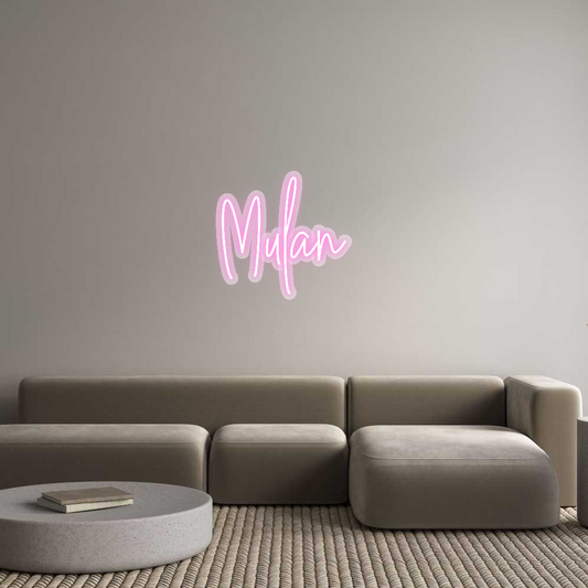 Custom Neon: Mulan