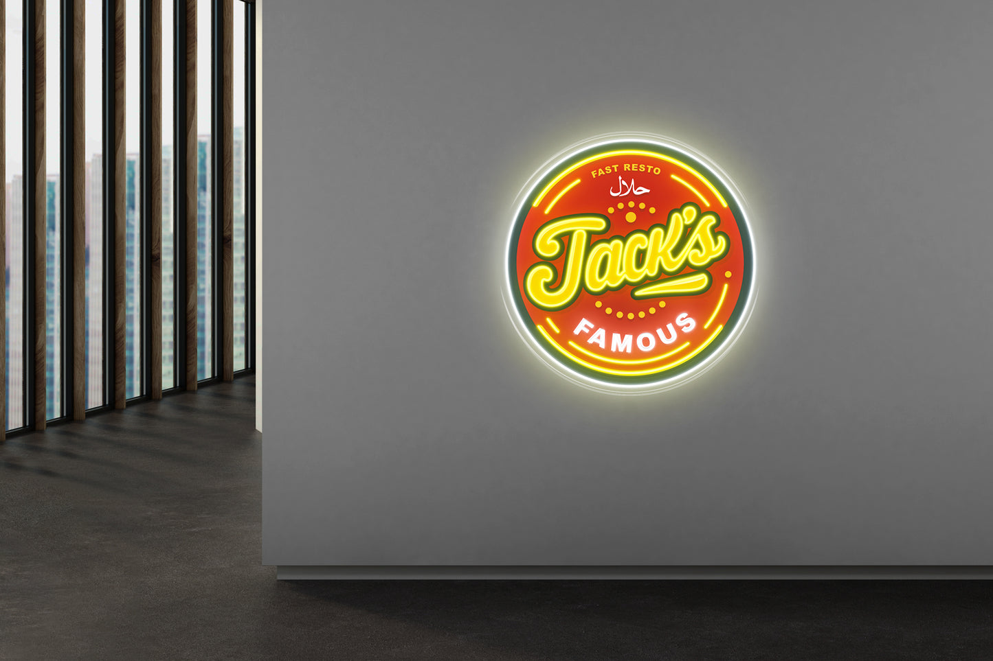 PowerLED Neon Sign (Indoor) -  Jacks