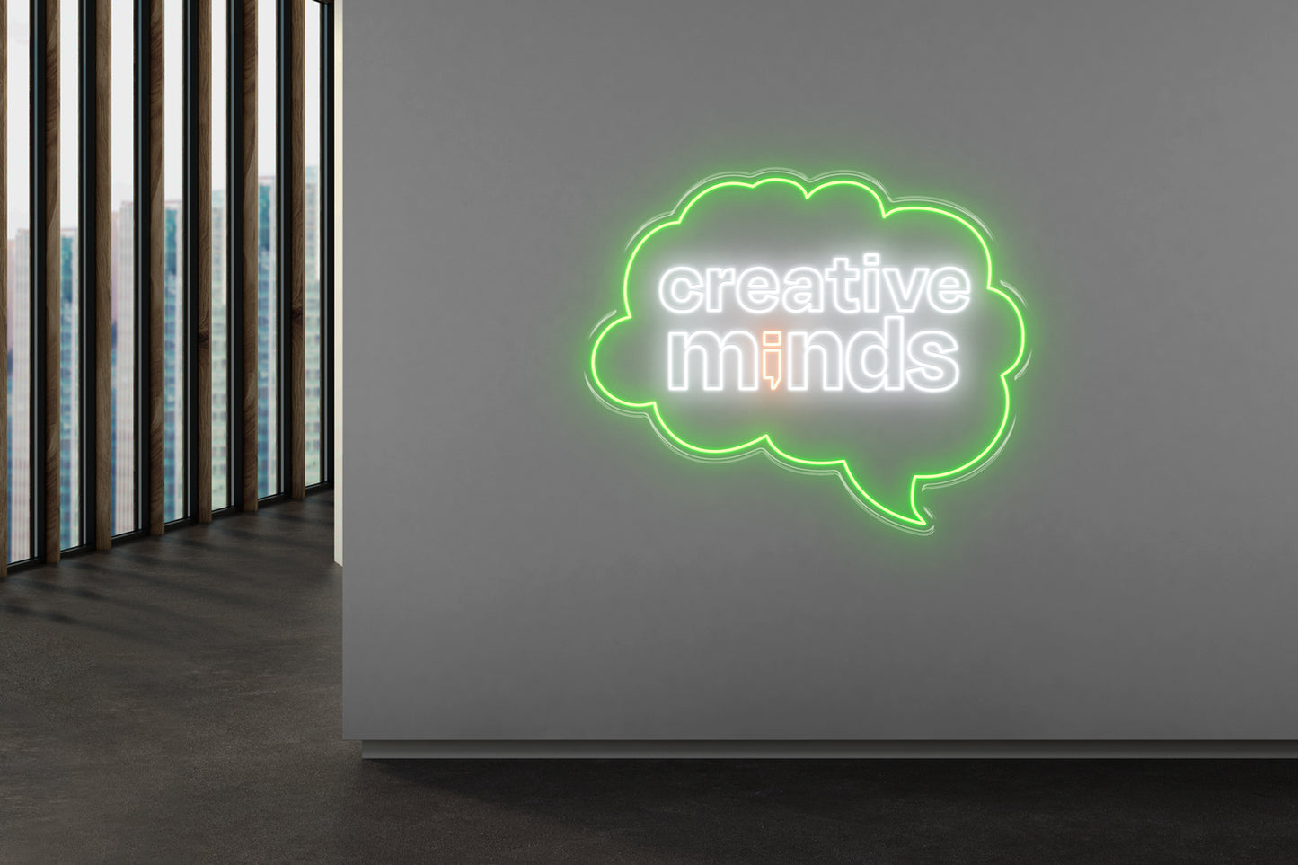 PowerLED Neon Sign (Indoor) -  Creative Minds