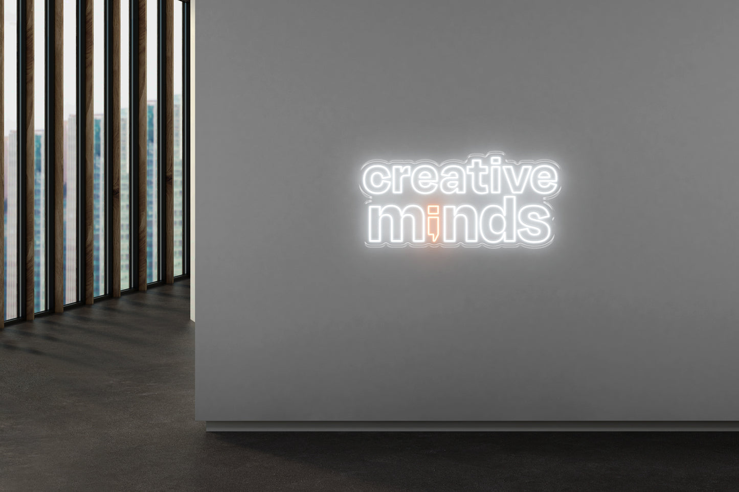 PowerLED Neon Sign (Indoor) -  Creative Minds