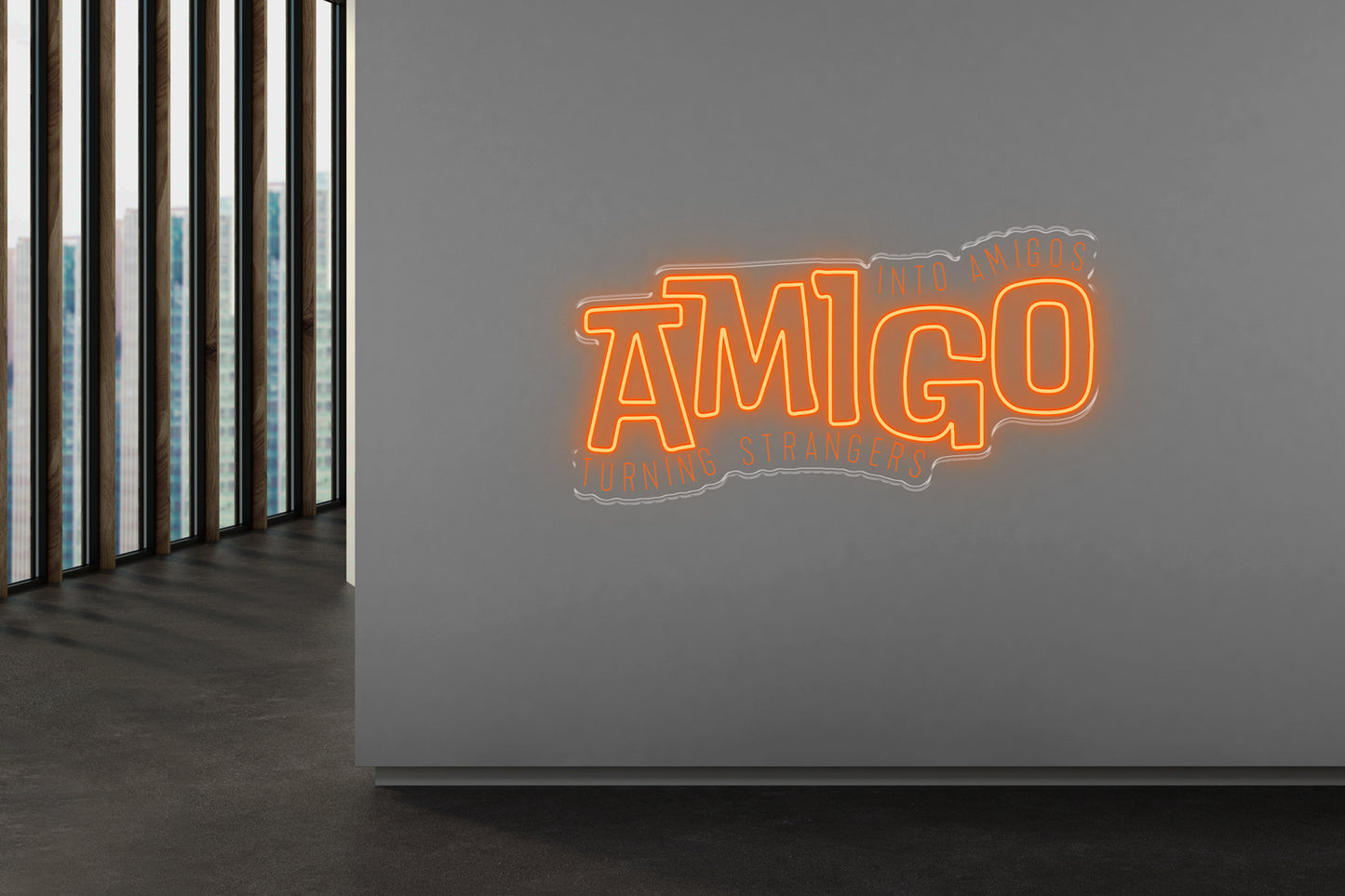 PowerLED Neon Sign (Indoor) - AMIGO