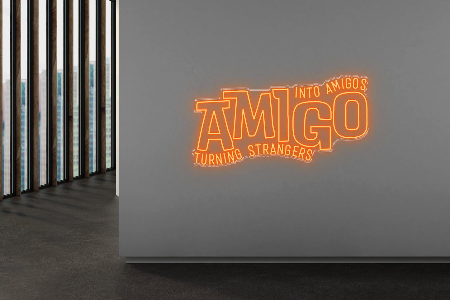 PowerLED Neon Sign (Indoor) - AMIGO