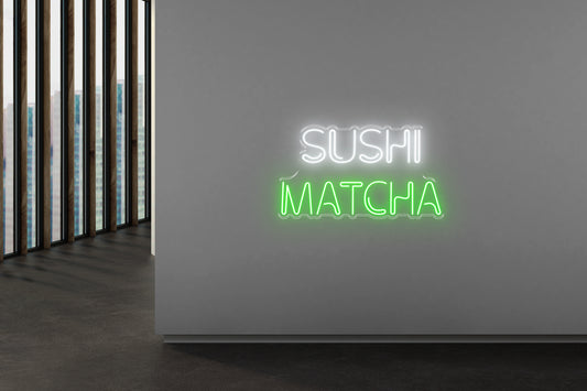 PowerLED Neon Sign (Indoor) - SISHI MATCHA