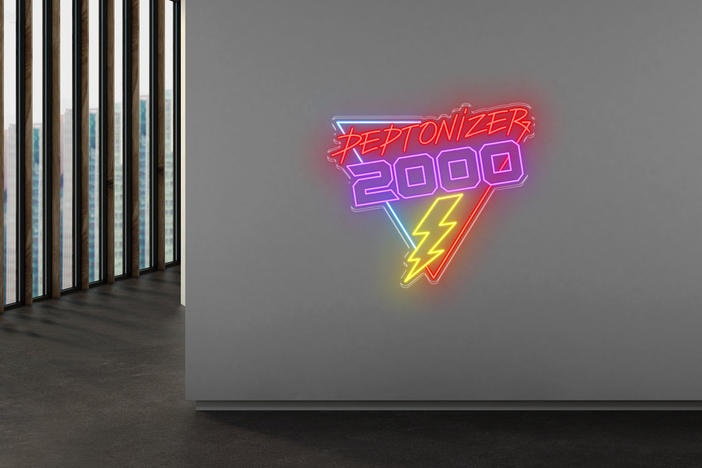 PowerLED Neon Sign (Indoor) -  PEPTONIZER 2000