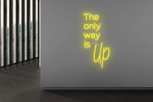 PowerLED Neon Sign (Indoor) - The only way is UP