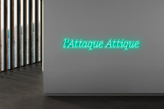 PowerLED Neon Sign (Indoor) -  l'Attaque Attique