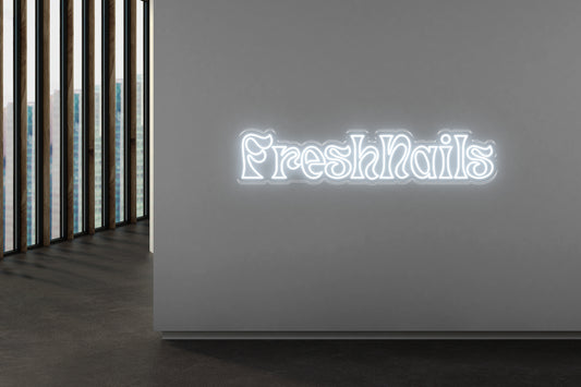 PowerLED Neon Sign (Indoor) - Freshnails