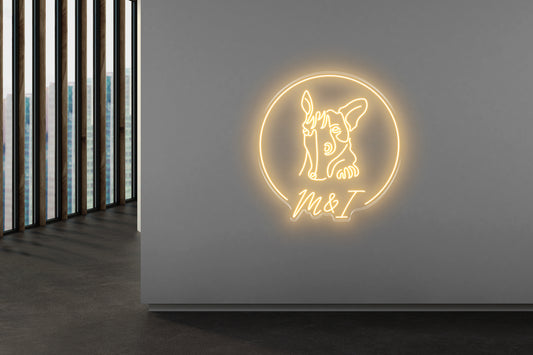 PowerLED Neon Sign (Indoor) - M & I