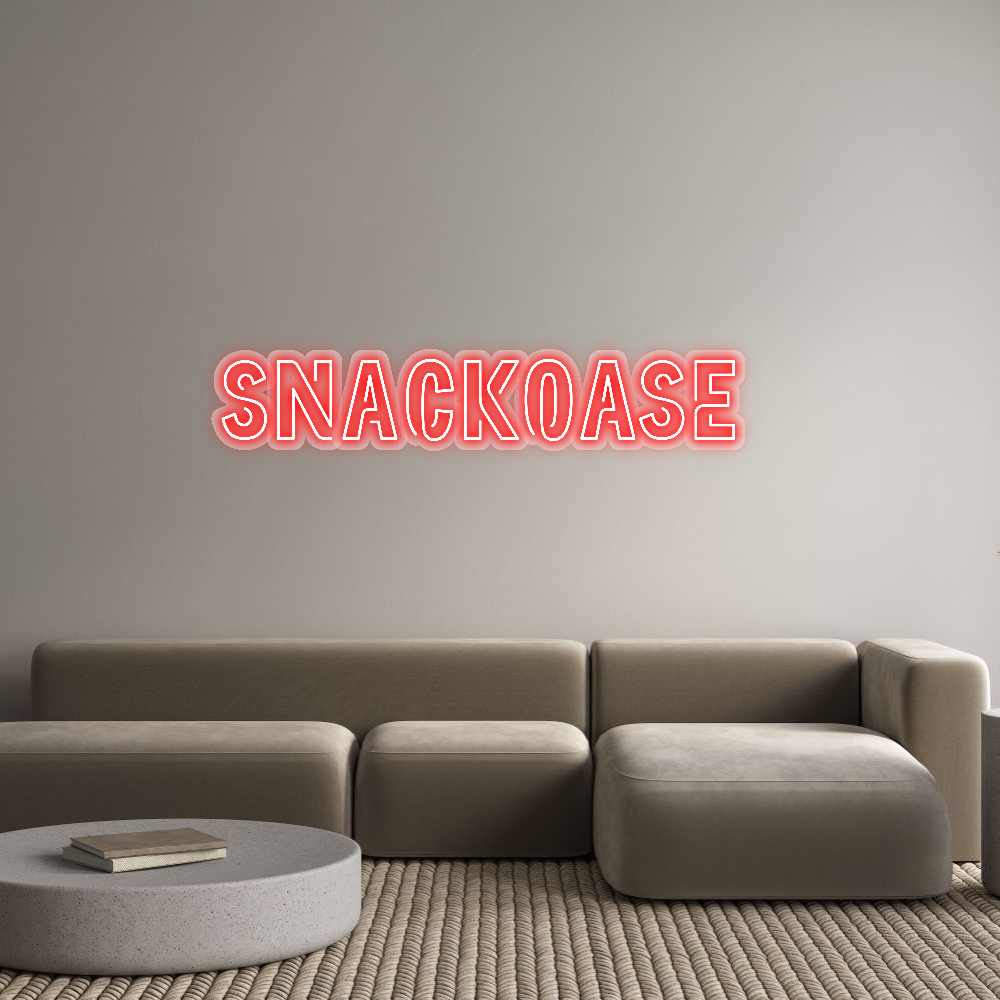 Custom Neon: SnackOase