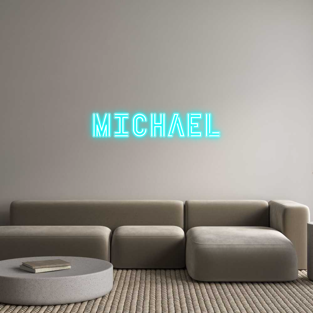 Custom Neon: MICHAEL