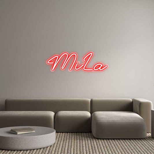 Custom Neon: MiLa