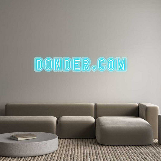 Custom Neon: Donder.com