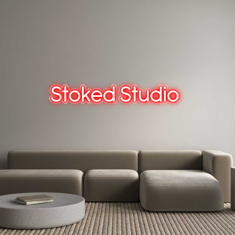 Custom Neon: Stoked Studio