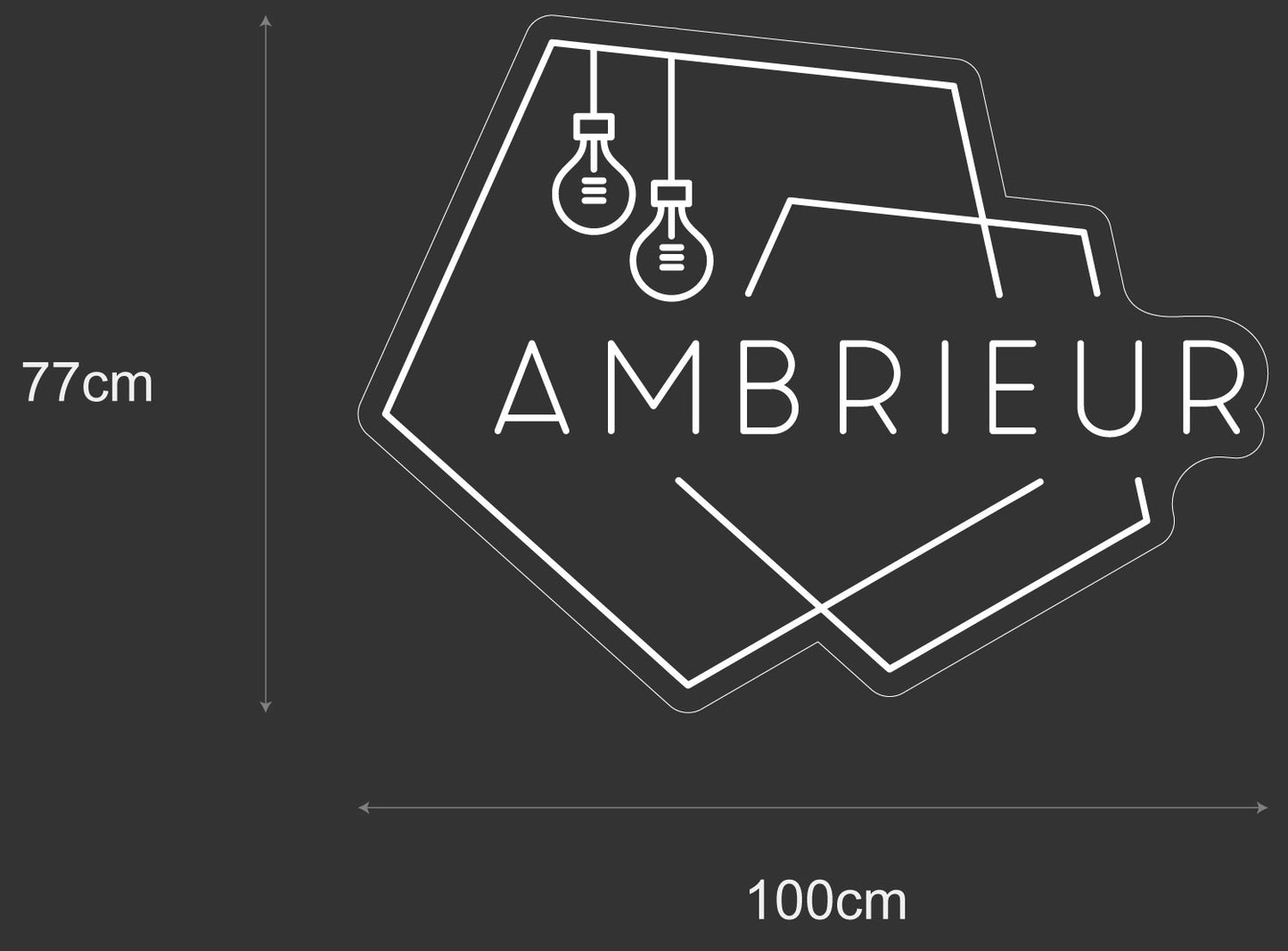 PowerLED Neon Sign (Indoor) - AMBRIEUR