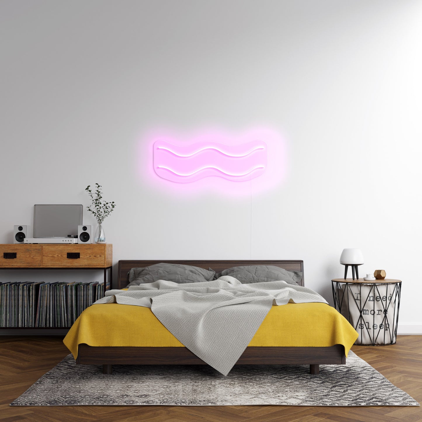 Aquarius' Neon Sign