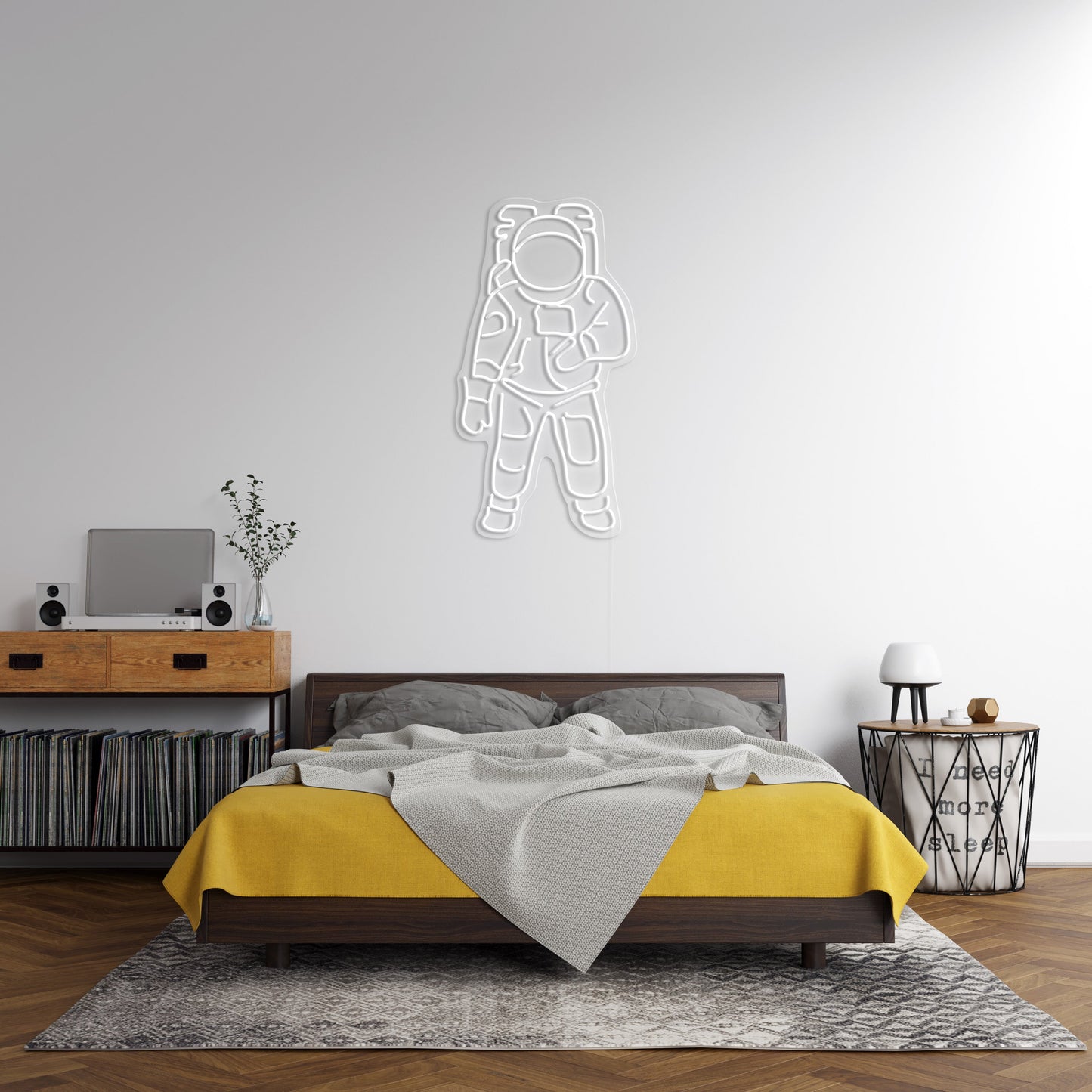 Astronaut' LED Neon Sign