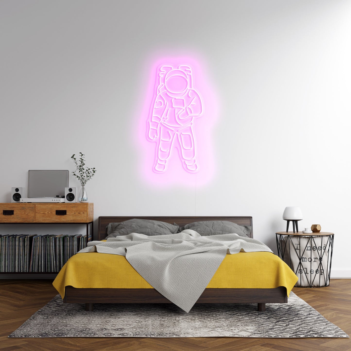 Astronaut' LED Neon Sign