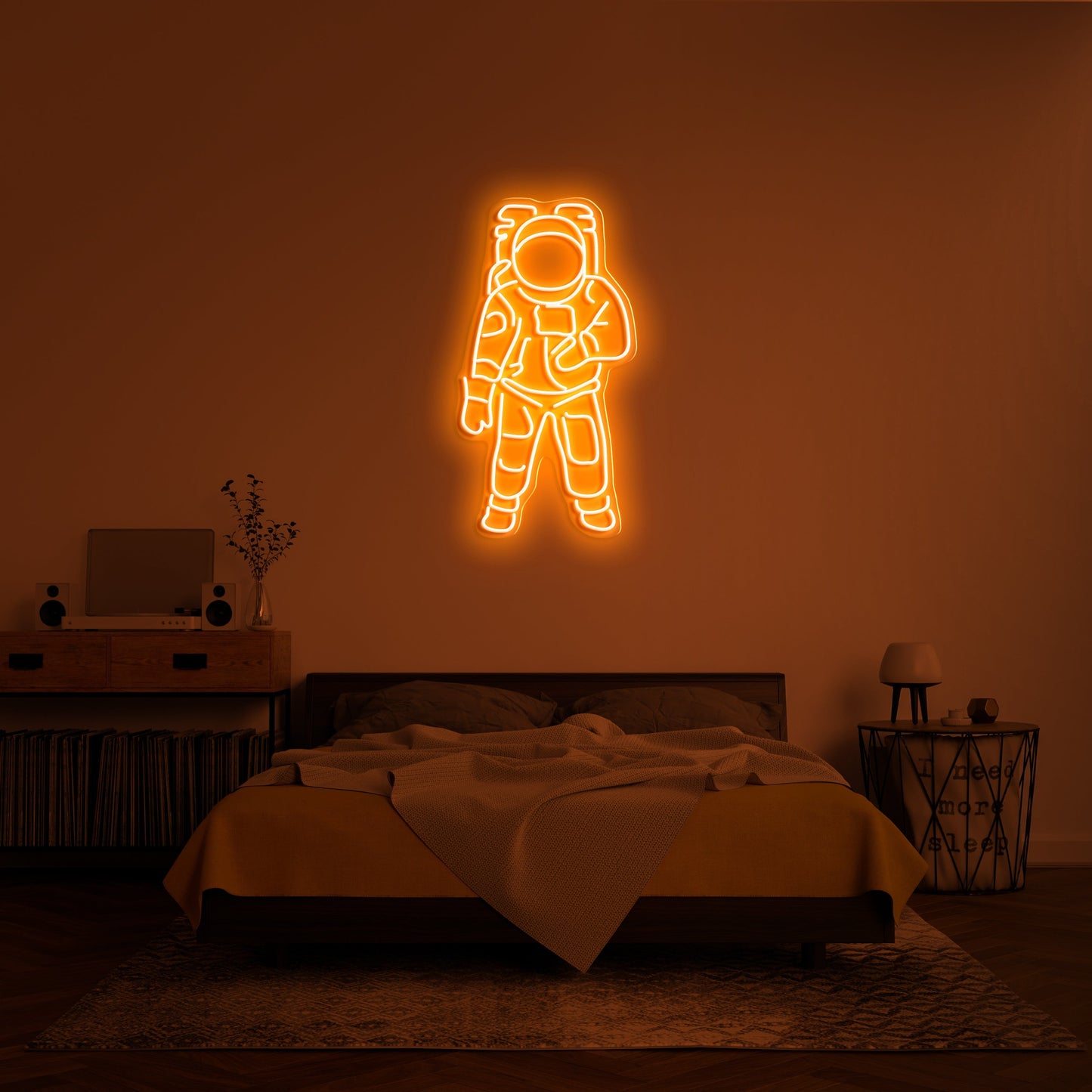 Astronaut' LED Neon Sign