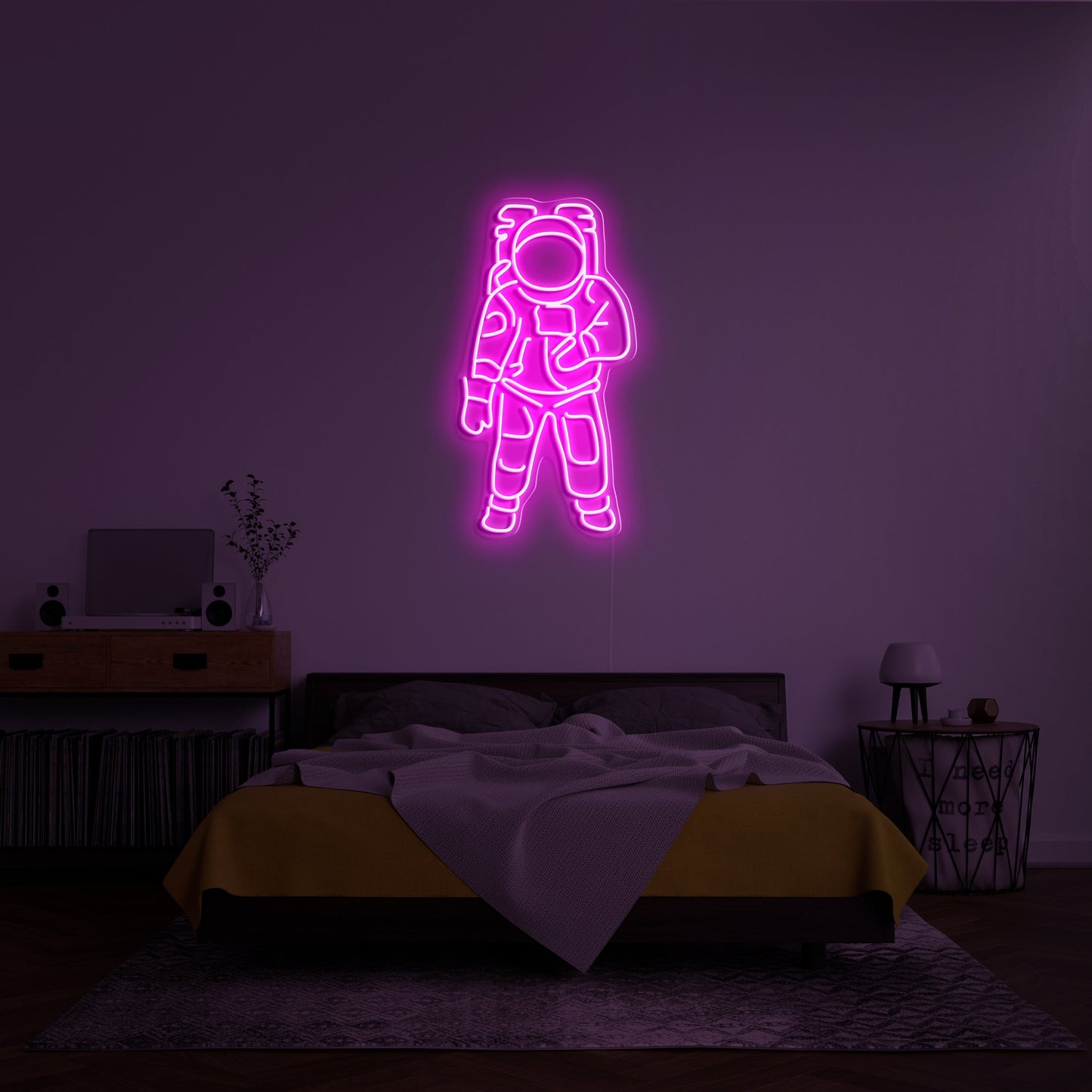 Astronaut' LED Neon Sign