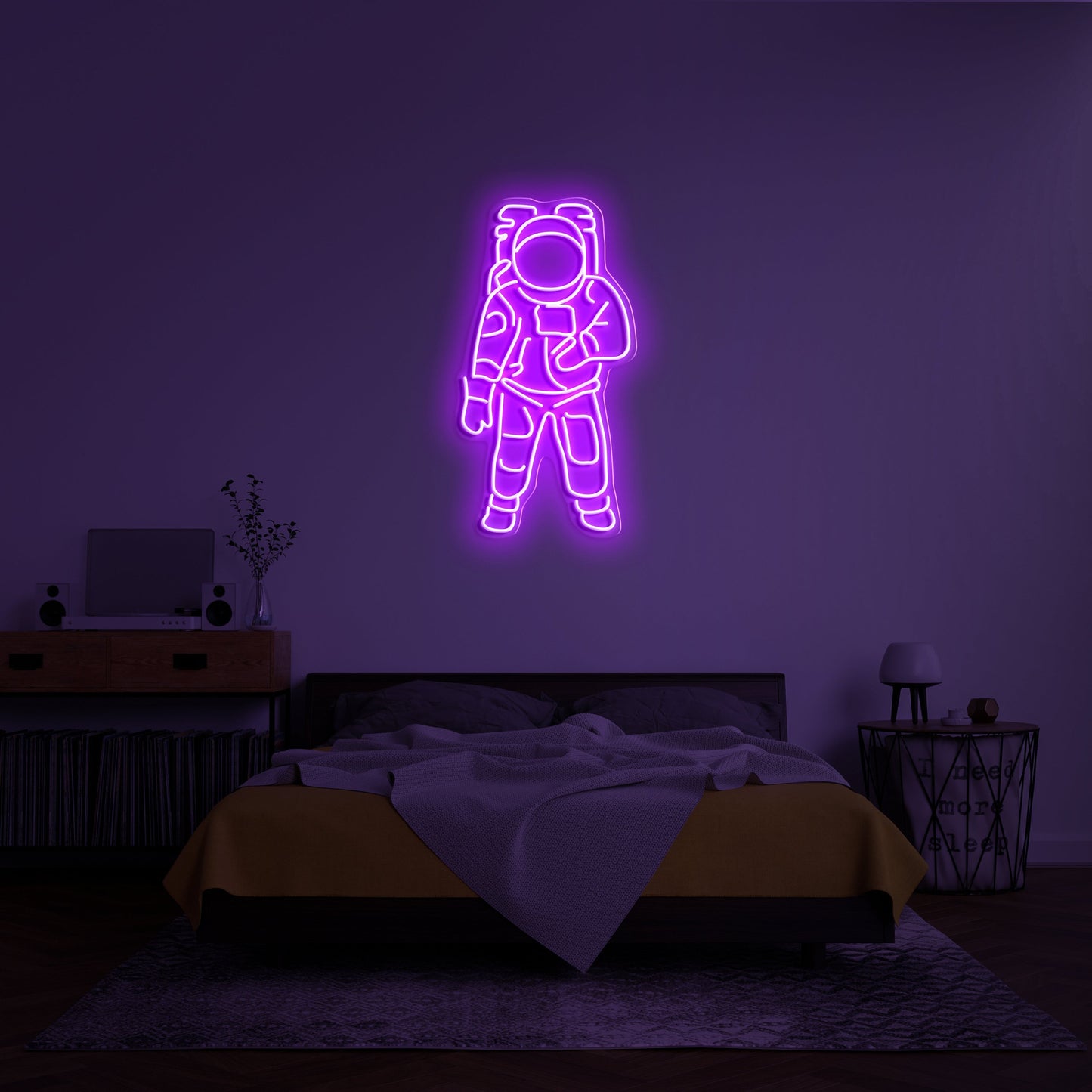 Astronaut' LED Neon Sign