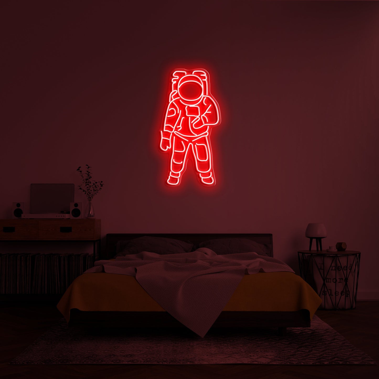 Astronaut' LED Neon Sign