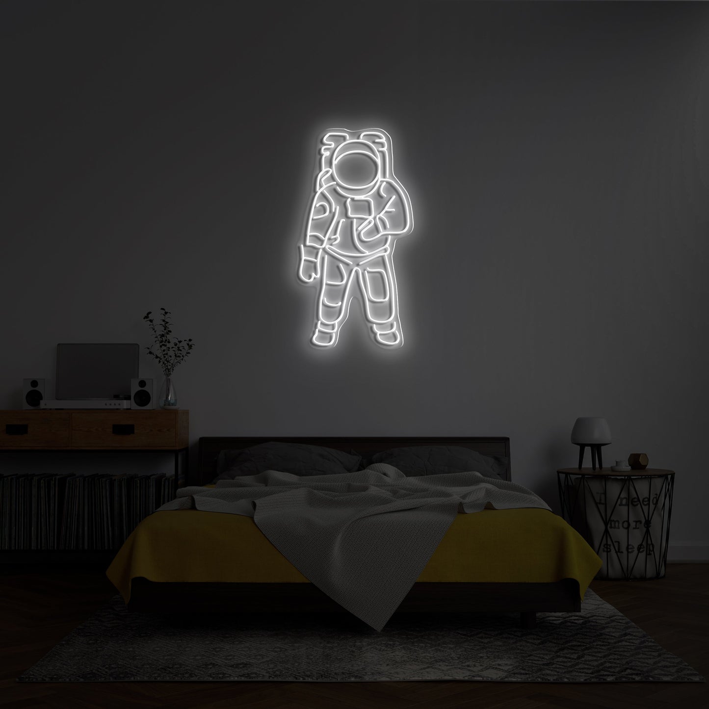 Astronaut' LED Neon Sign