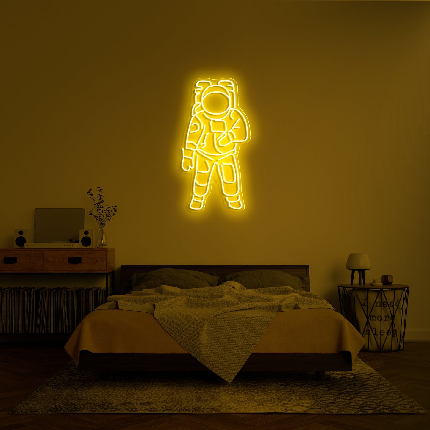 Astronaut' LED Neon Sign