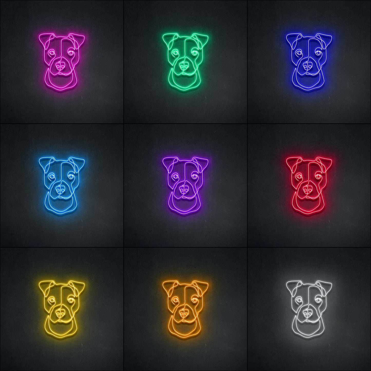 Boxer' Neon Sign