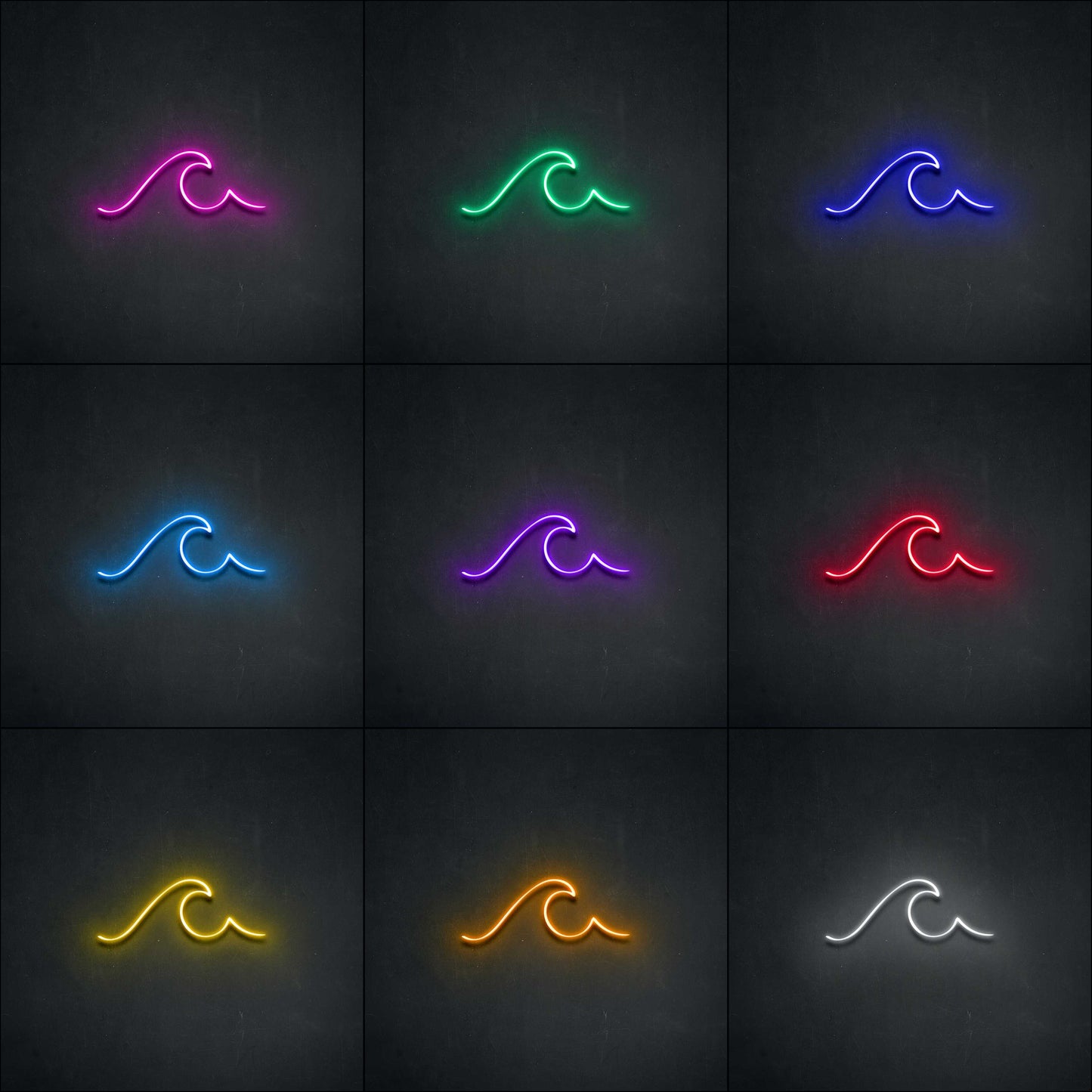 Wave' Neon Sign