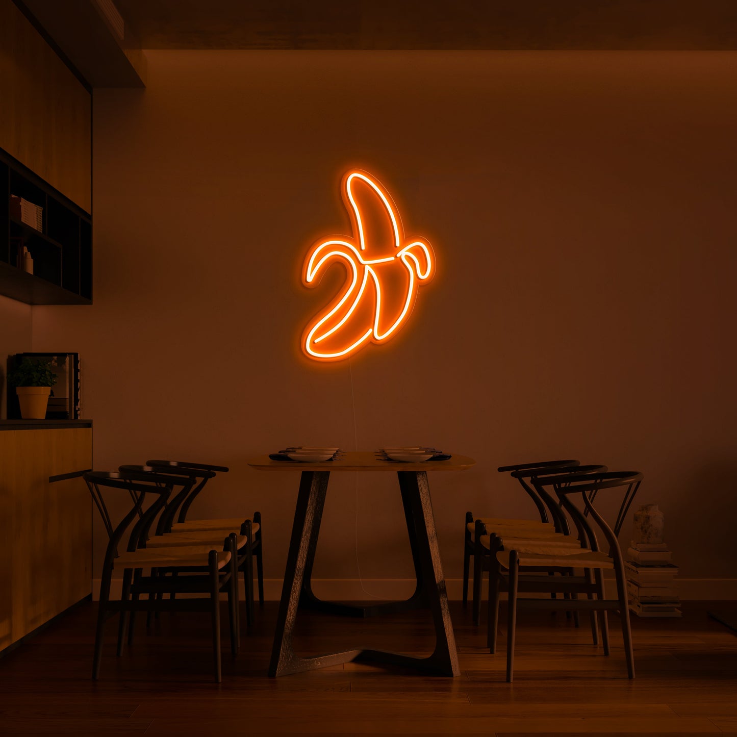 Banana' Neon Sign