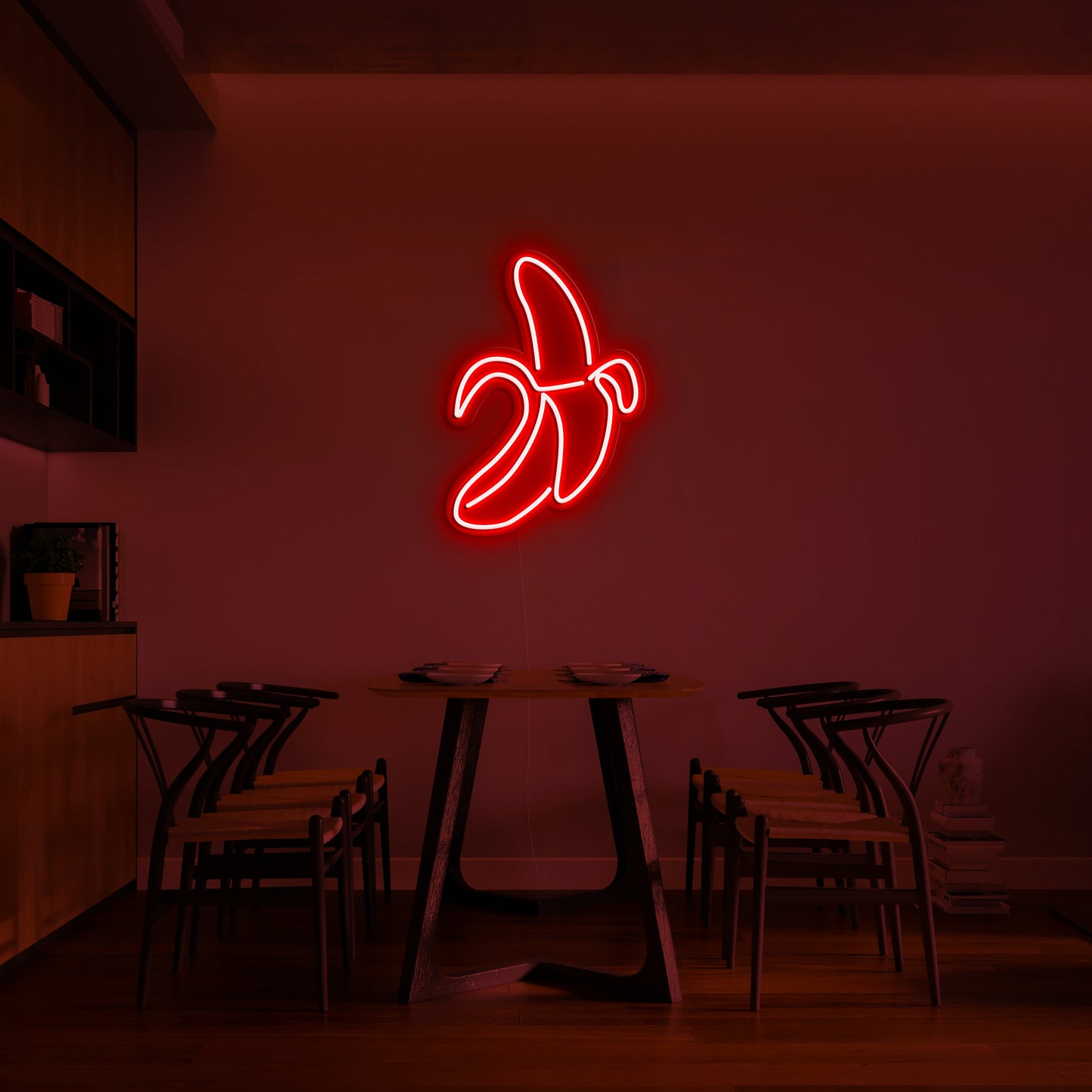 Banana' Neon Sign