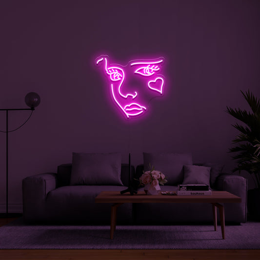 "Beauty" Neon Sign