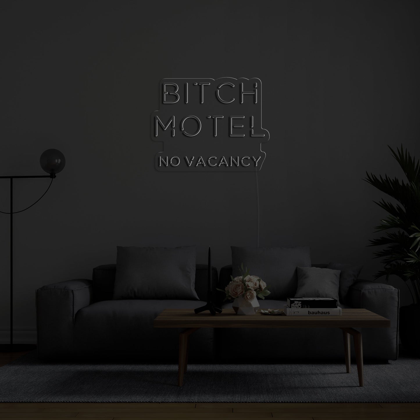 Bitch Motel' LED Neon Sign