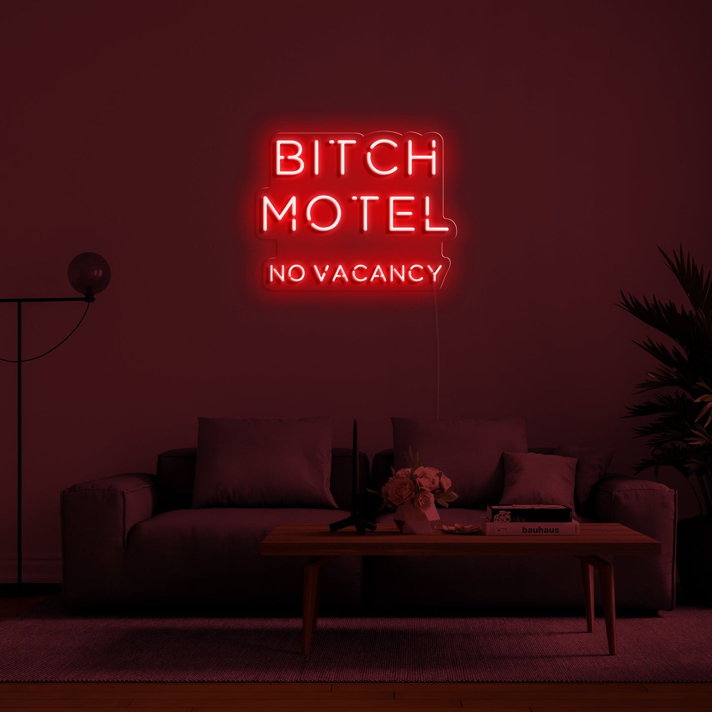 Bitch Motel' LED Neon Sign