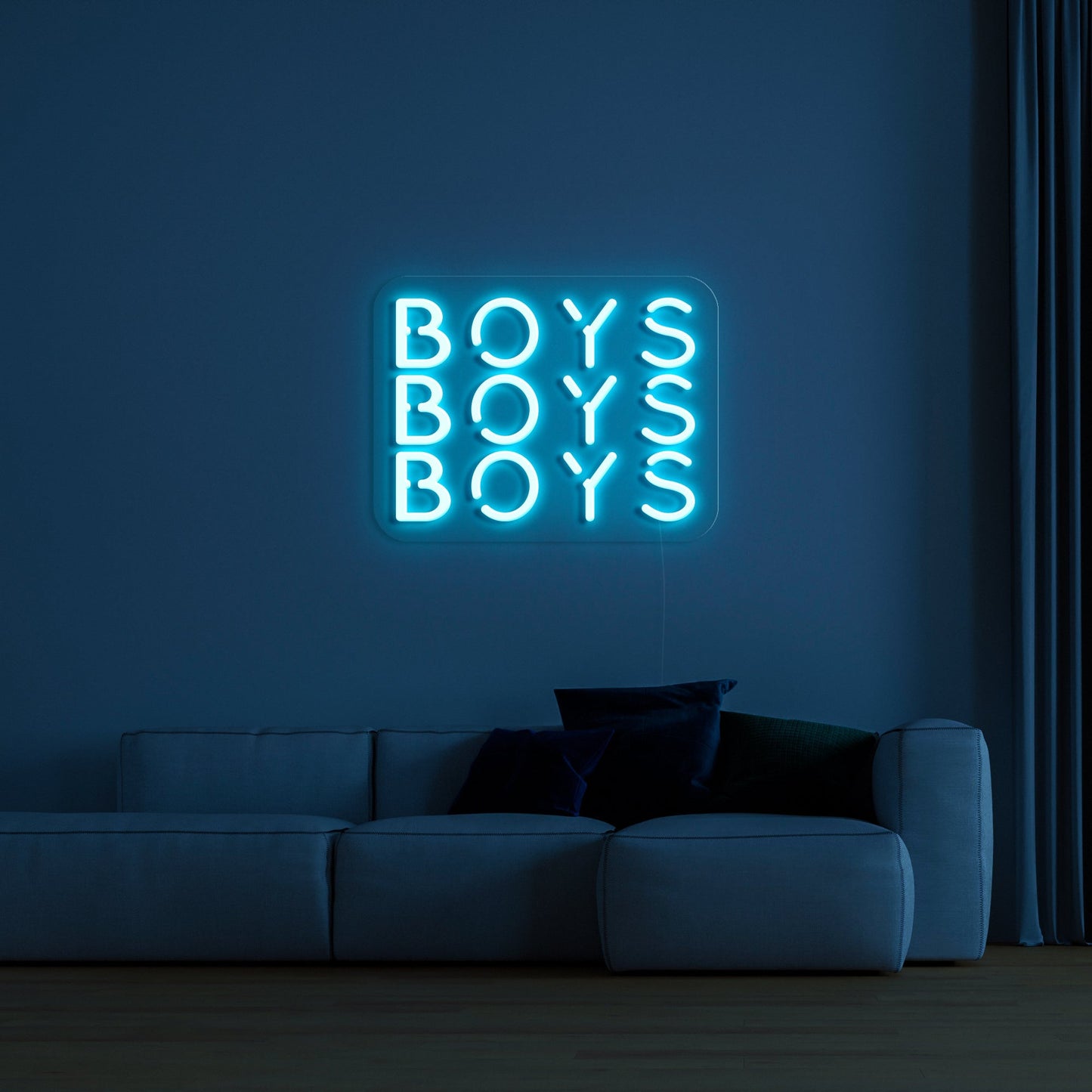 BOYS BOYS BOYS' Neon Verlichting