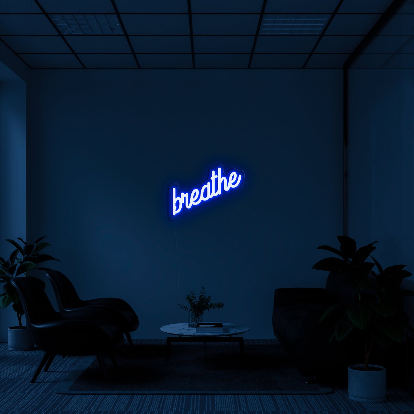 Atme 'LED -Neonzeichen