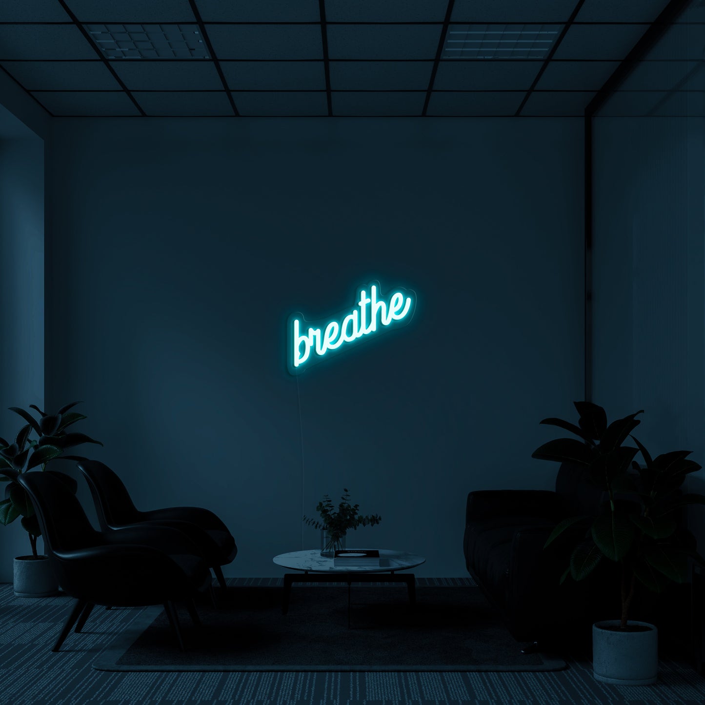 Atme 'LED -Neonzeichen