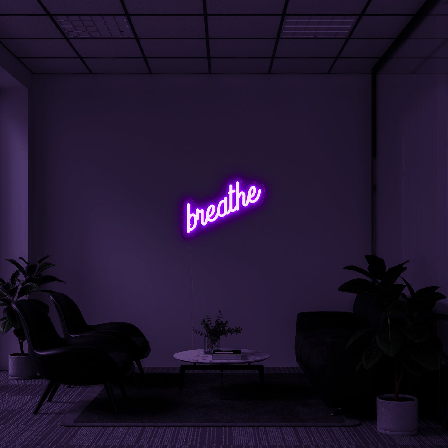 Atme 'LED -Neonzeichen