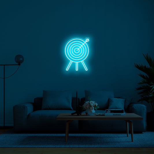 'Bull's-eye' LED Neon Sign