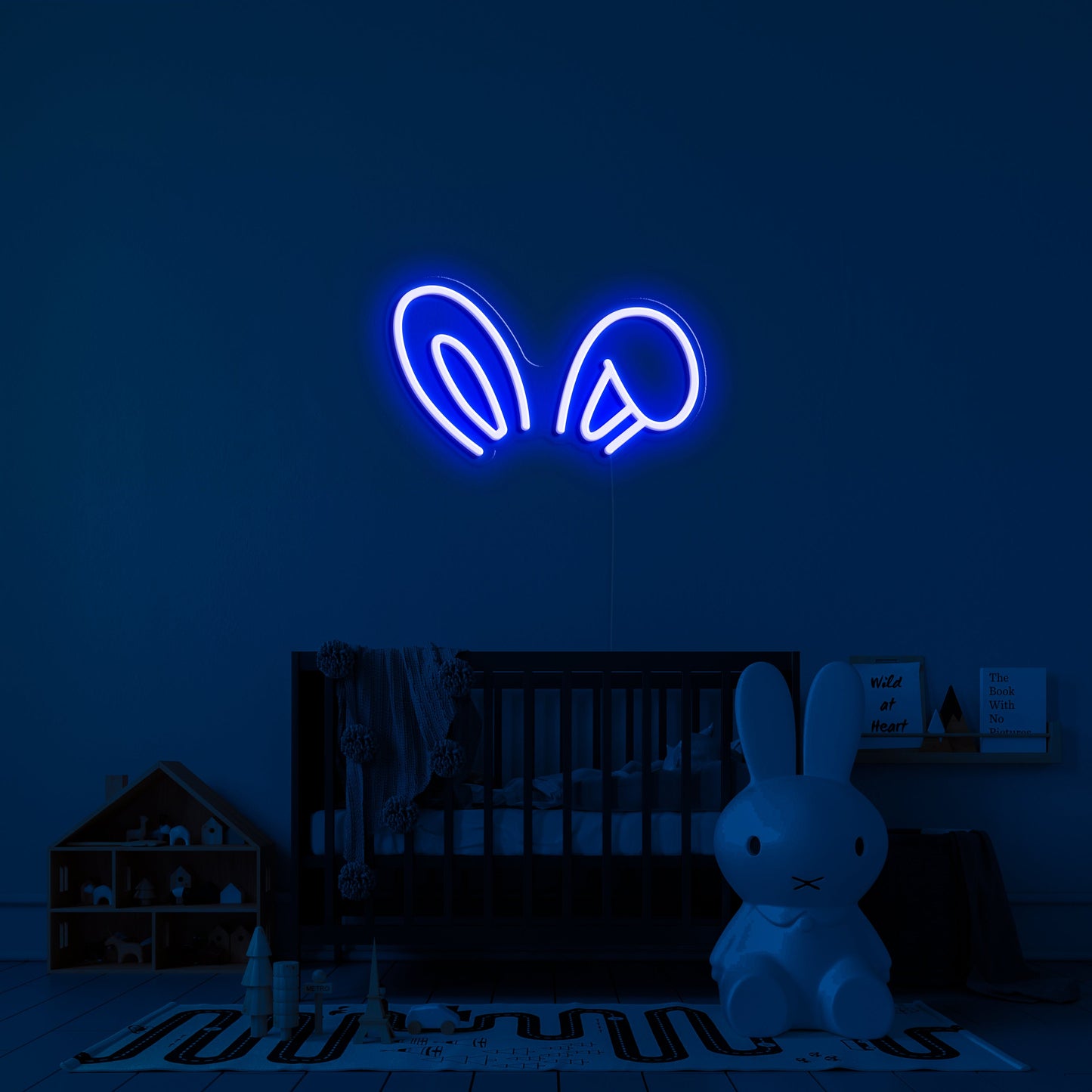 Bunny Ears' Neon Sign