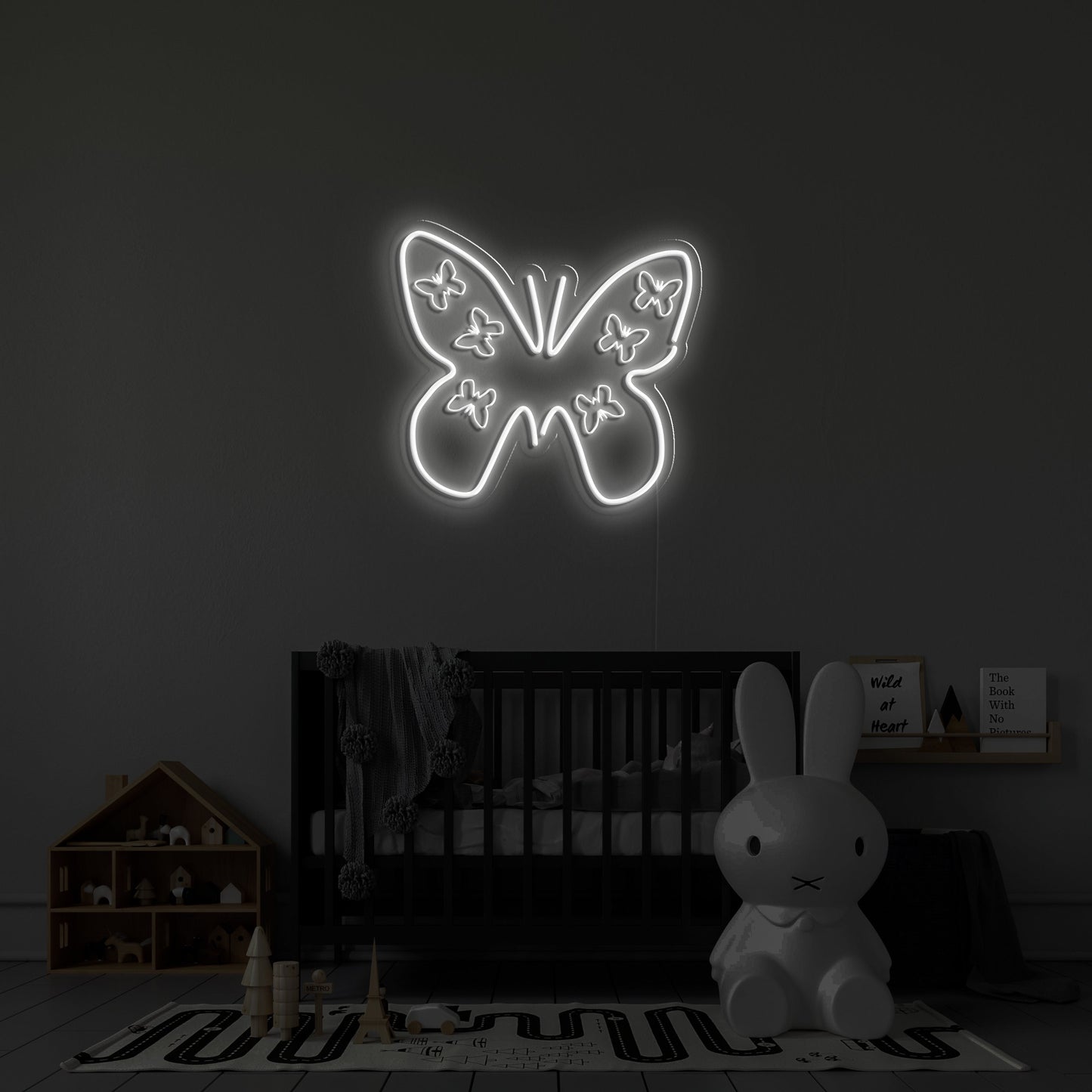 Butterfly' Neon Sign