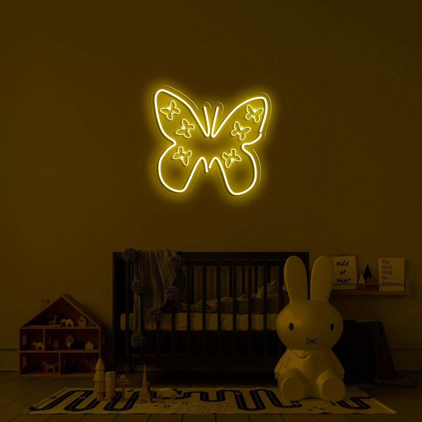 Butterfly' Neon Sign