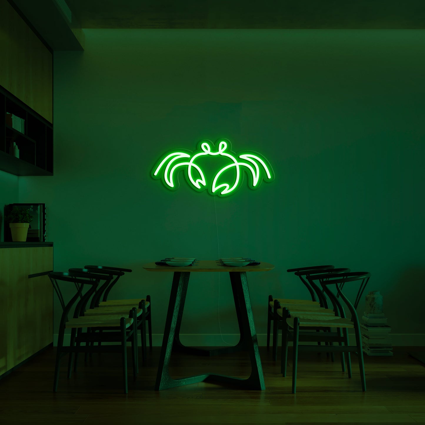 Cancer Crab' Neon Sign