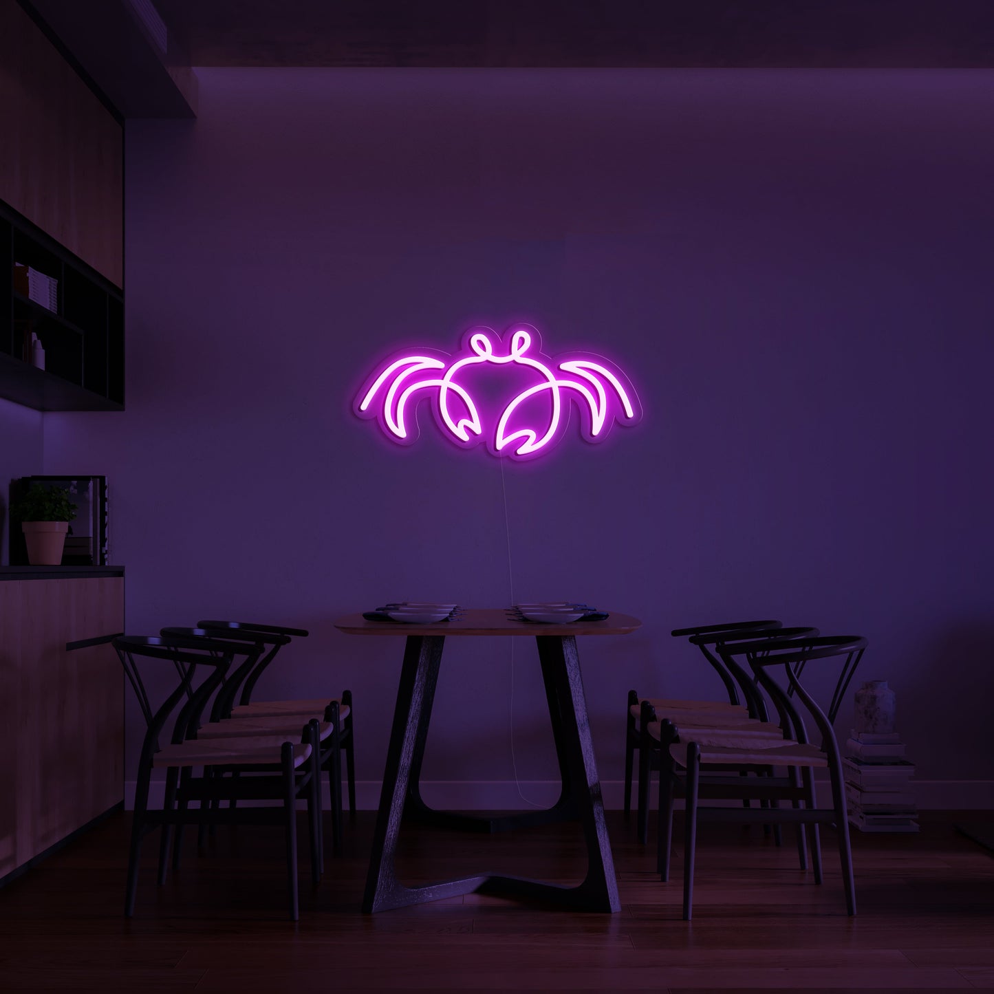 Cancer Crab' Neon Sign