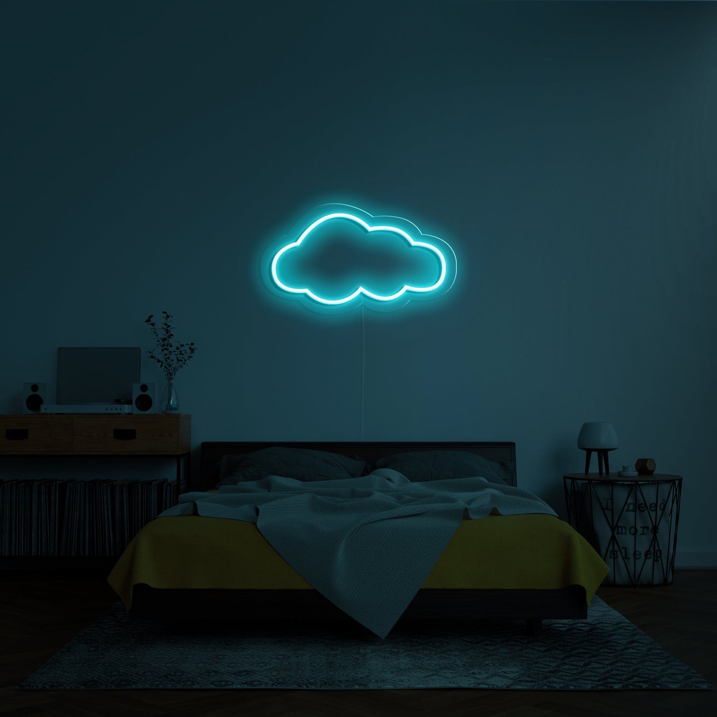 Cloud 'LED -Neonzeichen