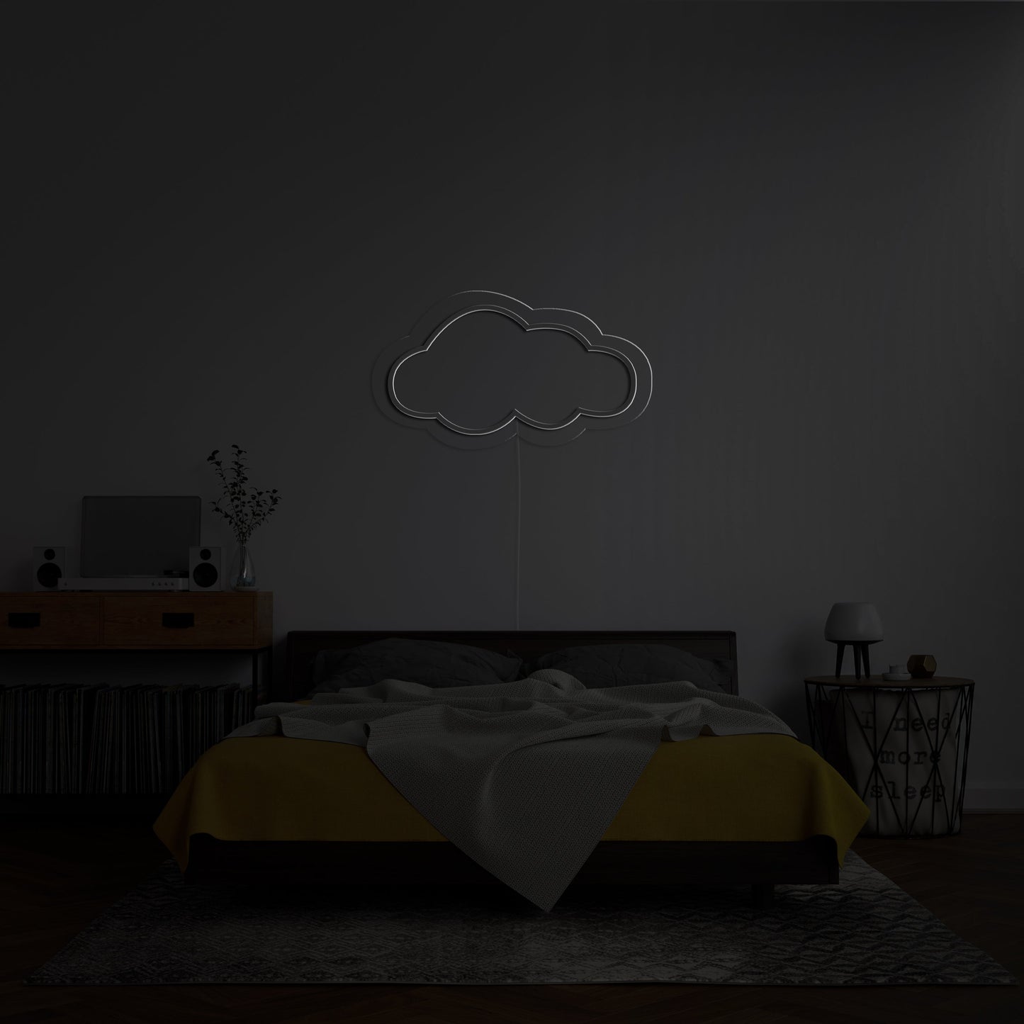 Cloud 'LED -Neonzeichen