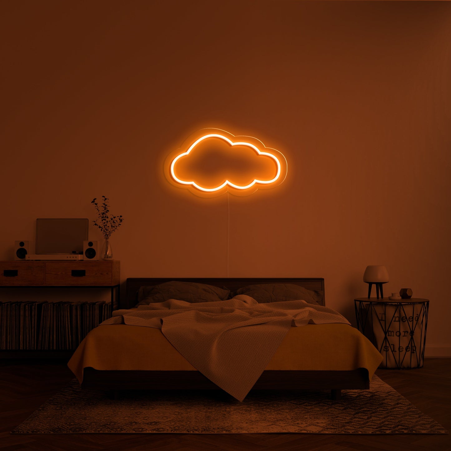 Cloud 'LED -Neonzeichen