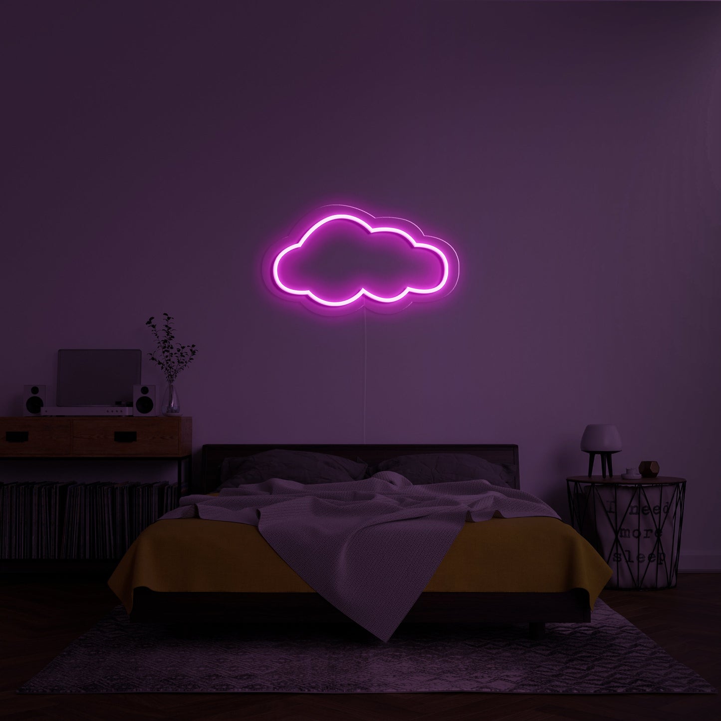 Cloud 'LED -Neonzeichen