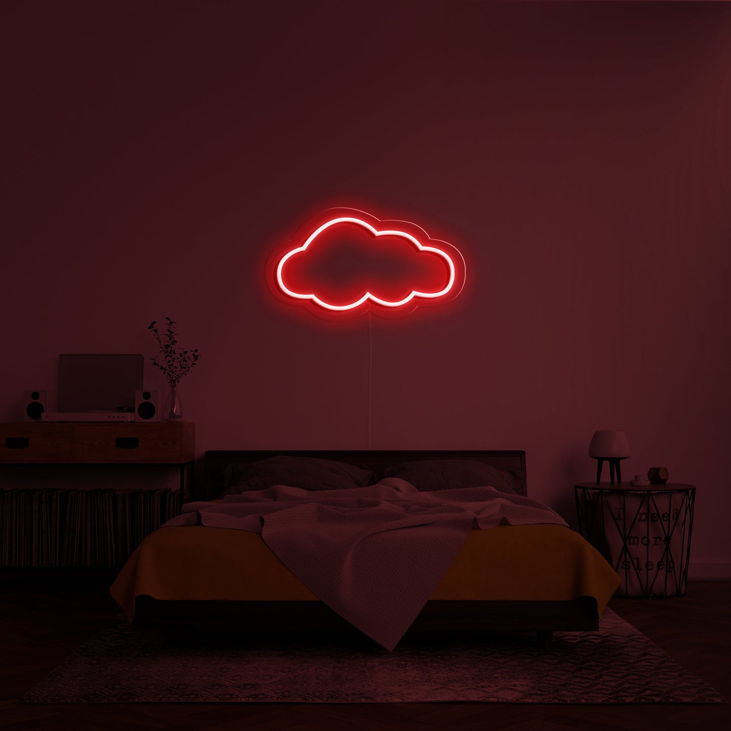 Cloud 'LED -Neonzeichen