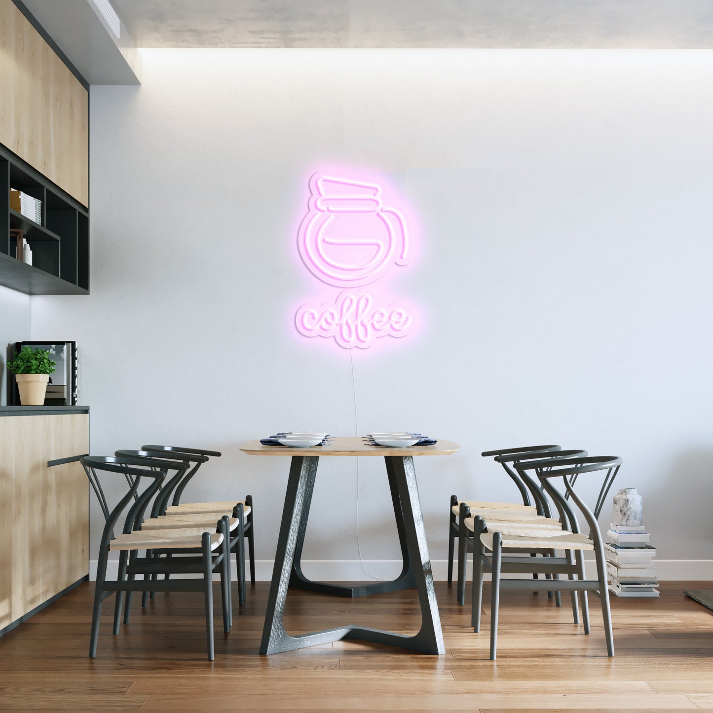 Coffee Jug' Neon Sign